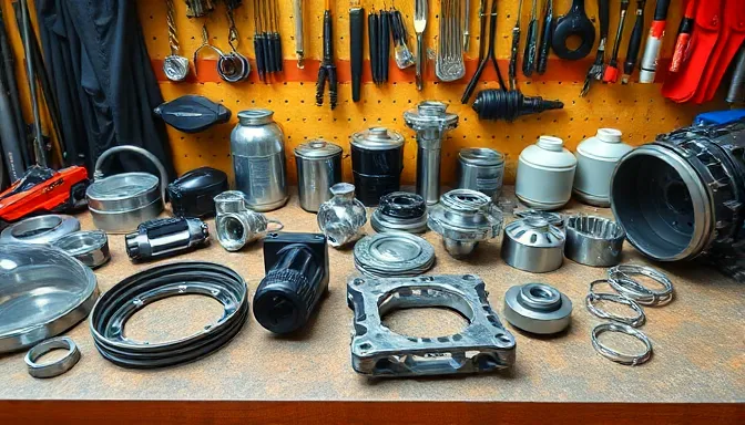 Peças de motocicleta
