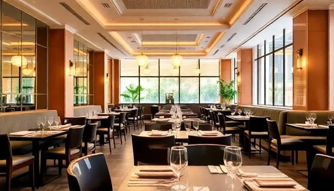 Restaurant interior