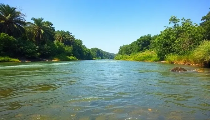 Rio monitorado