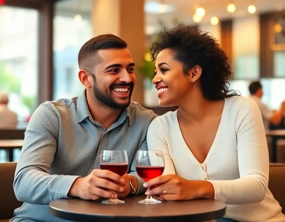 Happy couple