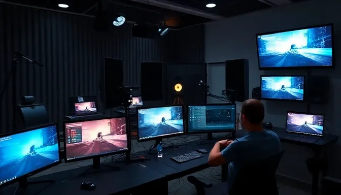 Video Editing Workspace