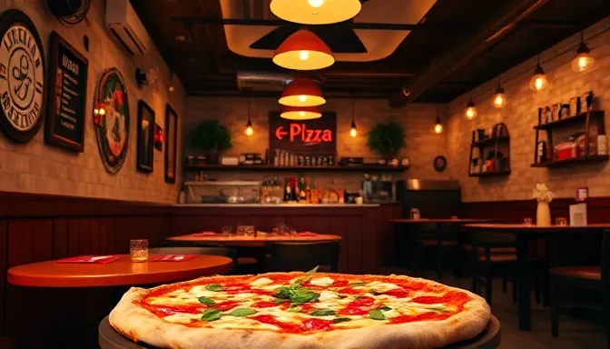 Pizza Restaurant Interior