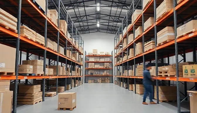Warehouse interior