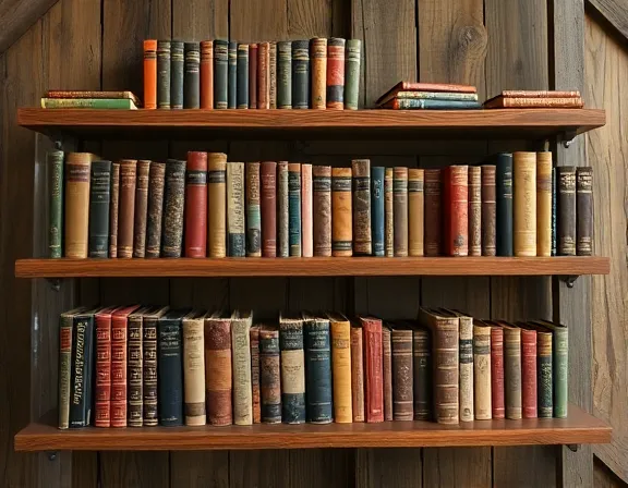 Bookshelf Background