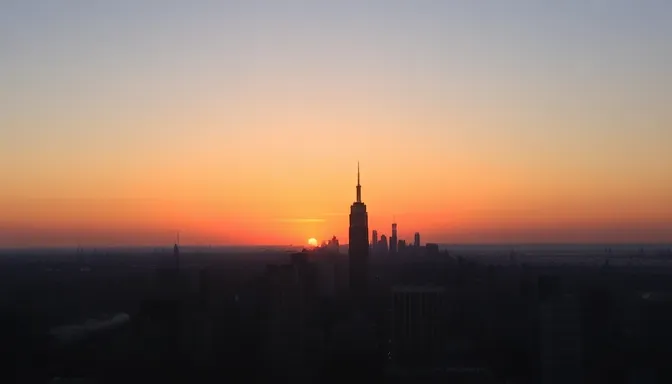 Sunset view