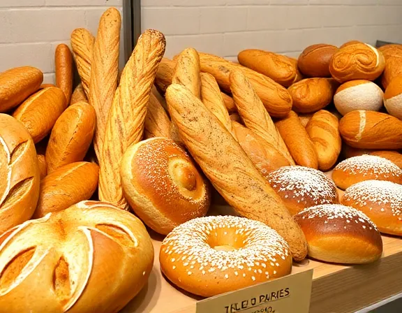 Pães frescos