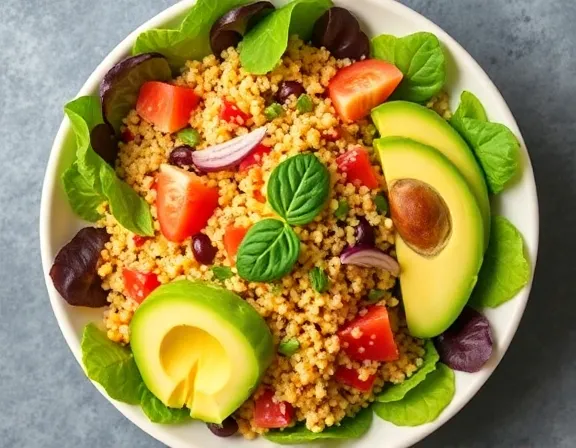 Salada Quinoa