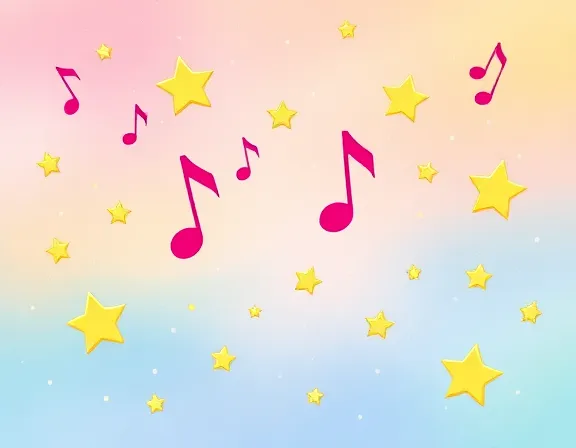 Musical Notes Background