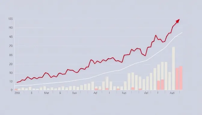 Gráfico financeiro