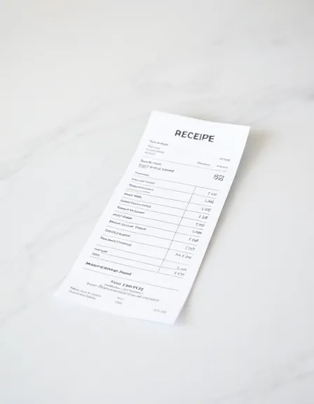 Receipt Preview