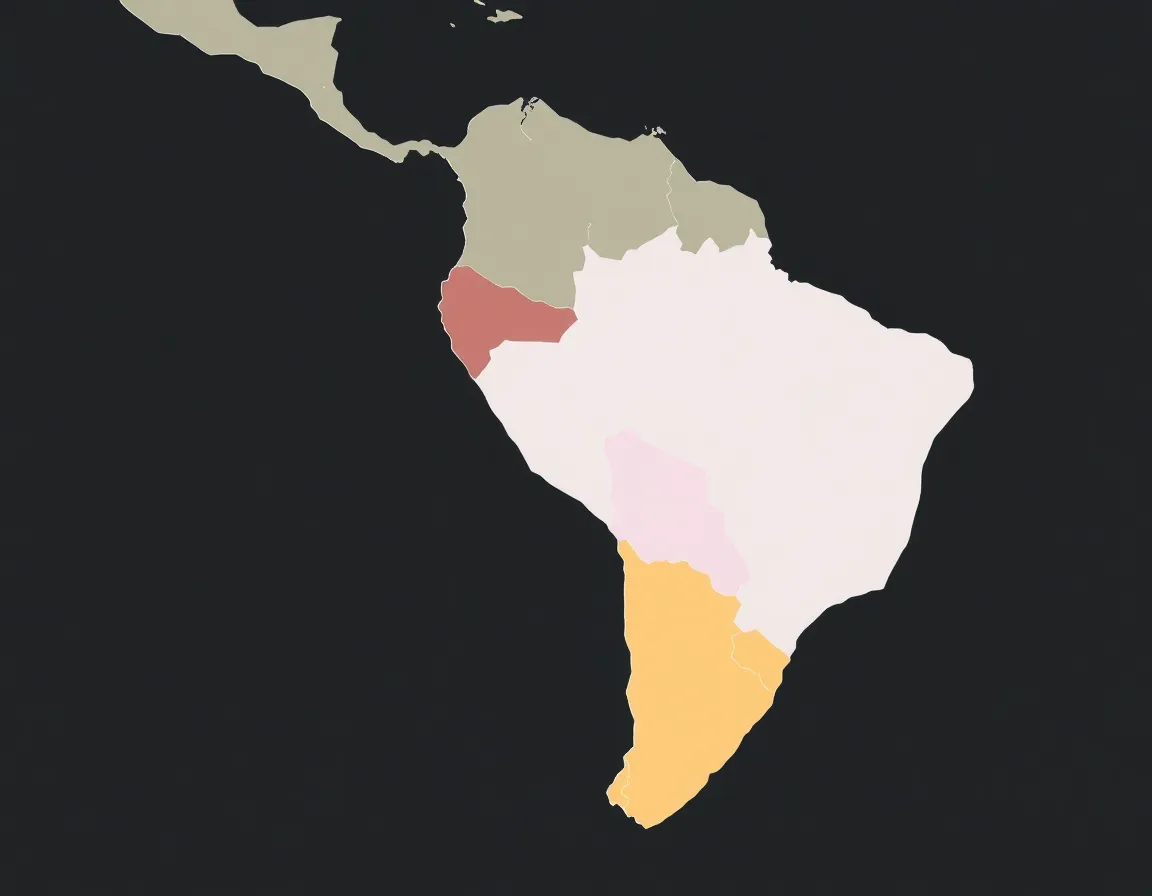 Mapa de regiões