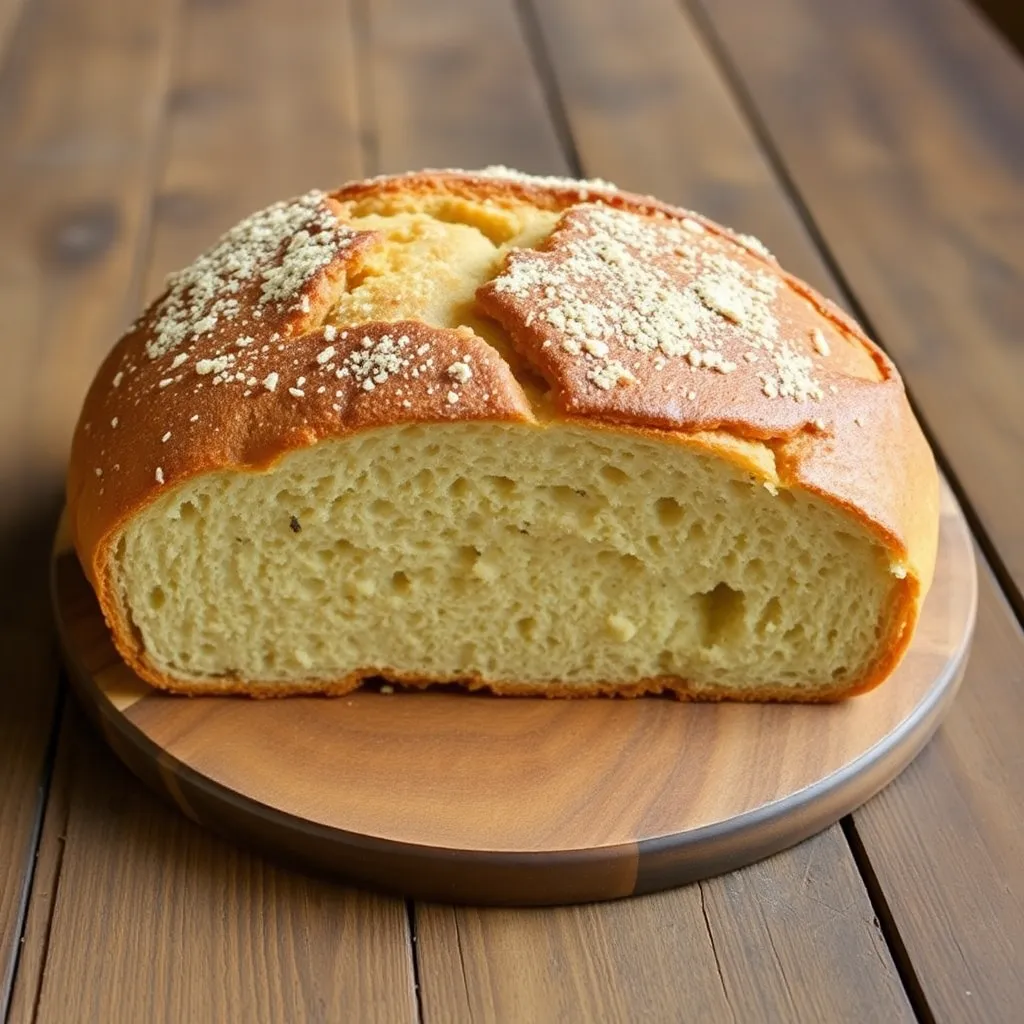 Pão Artesanal Sem Glúten