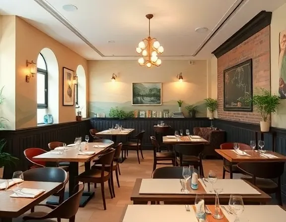 Restaurant interior