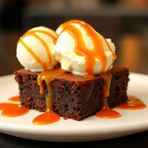 Brownie Sundae