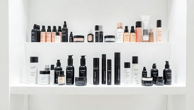 Beauty Products Display