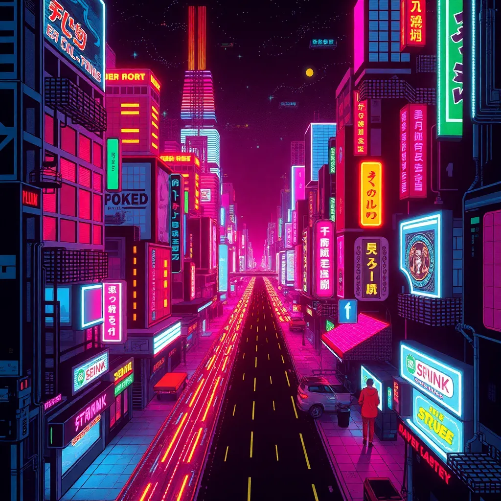 Pixel Cityscape