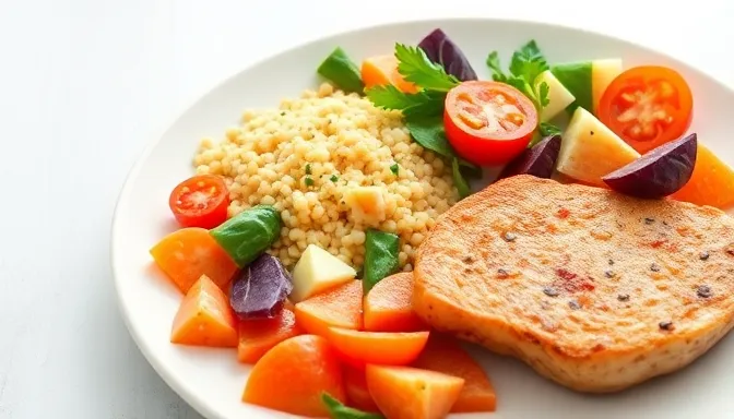 Healthy meal
