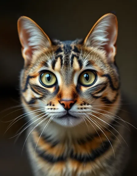 Cat portrait