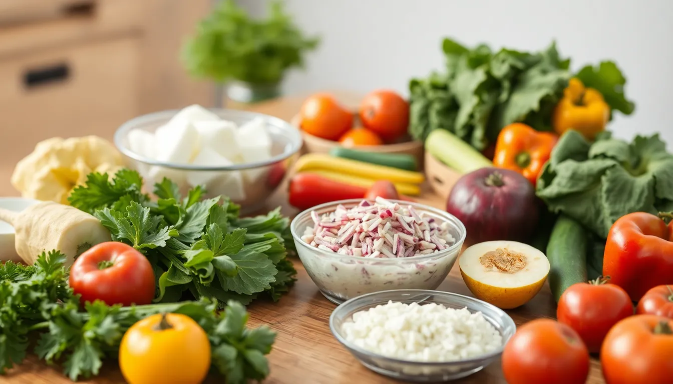 Healthy meal preparation