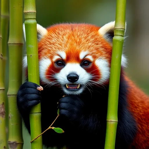 Panda Vermelho