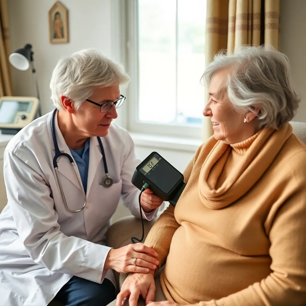 Blood pressure check
