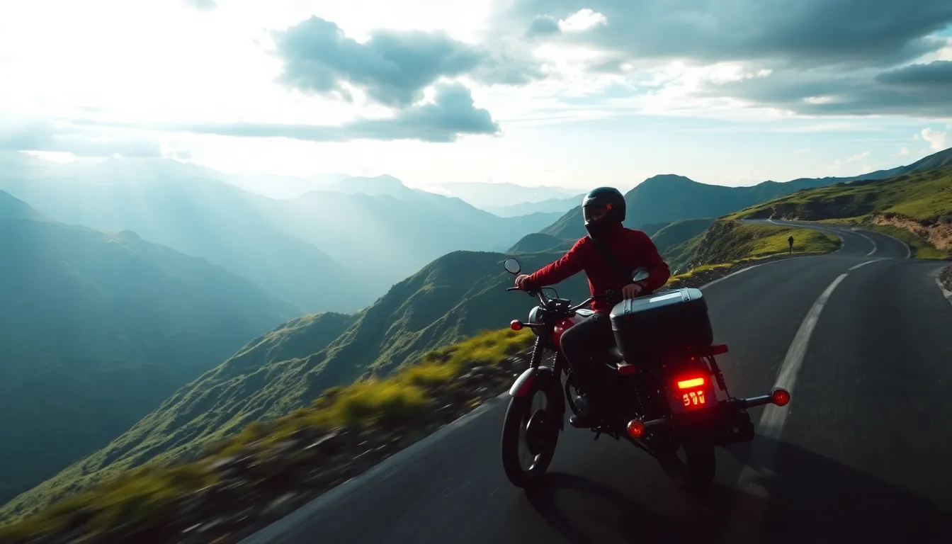 Motorcycle journey