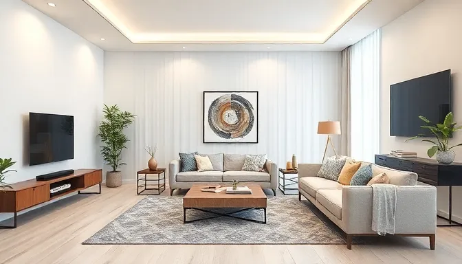 Interior de uma sala