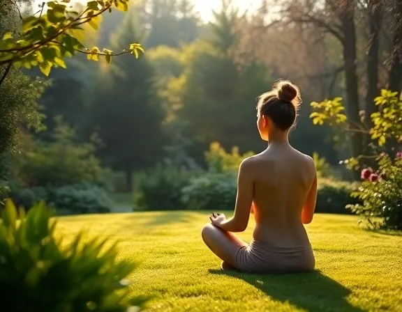 Cena de meditação