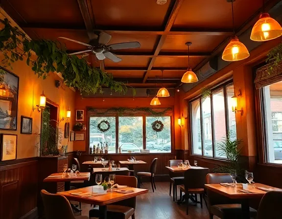 Restaurant interior