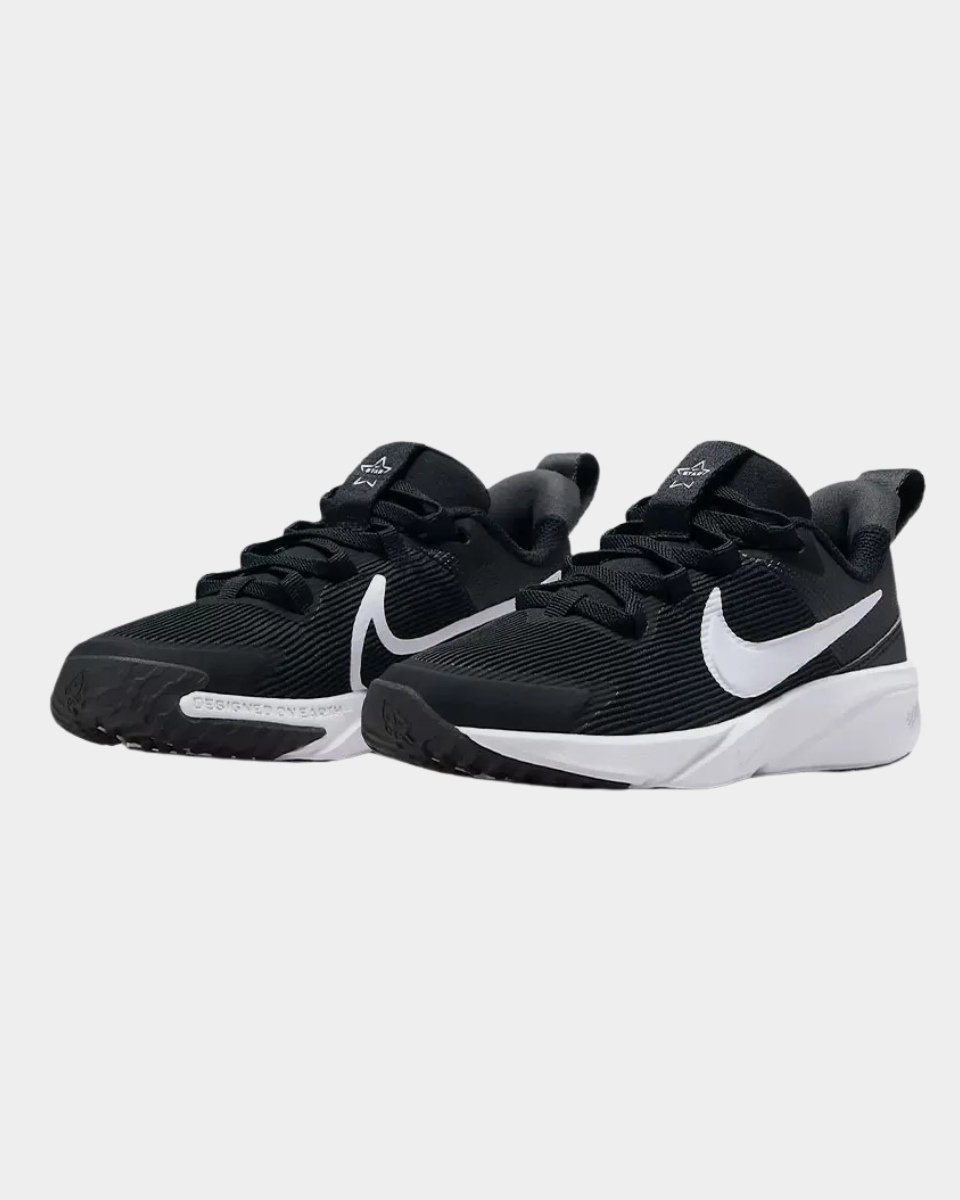 CALZADO NIKE STAR RUNNER 4 NEGRO KIDS DX7614-001