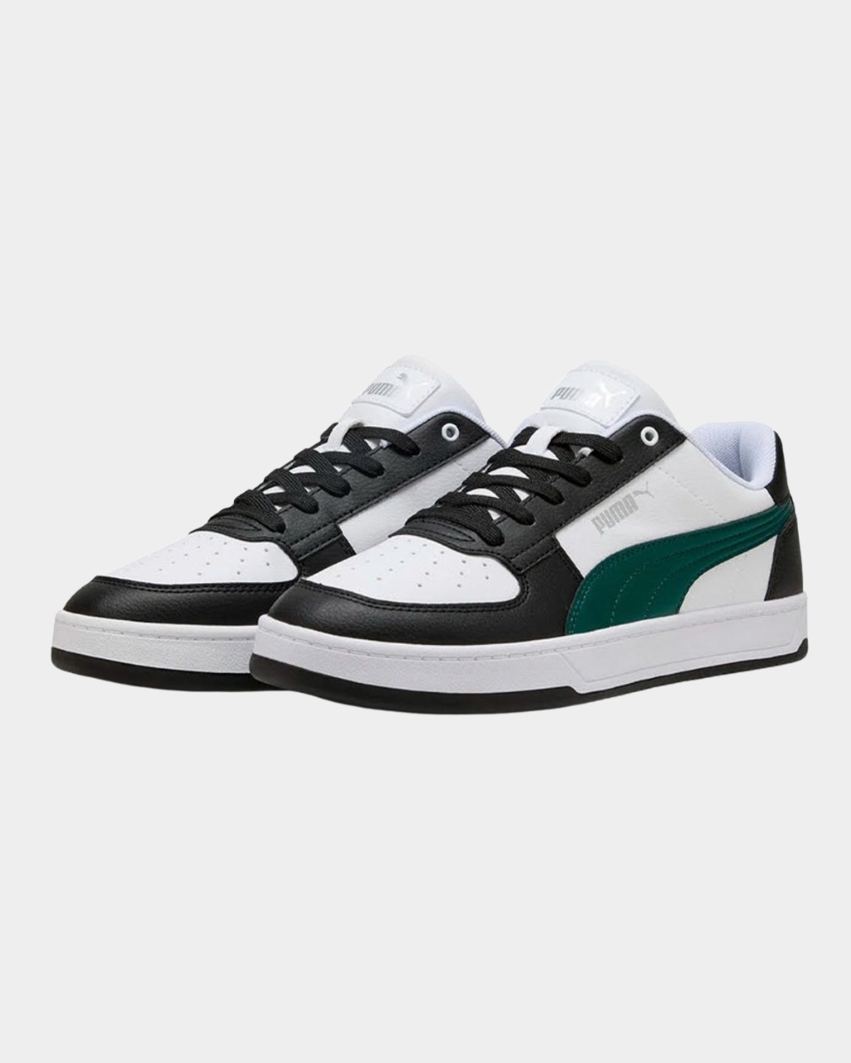 CALZADO PUMA CAVEN 2-0 BLANCO, NEGRO Y VERDE MEN 392290-58