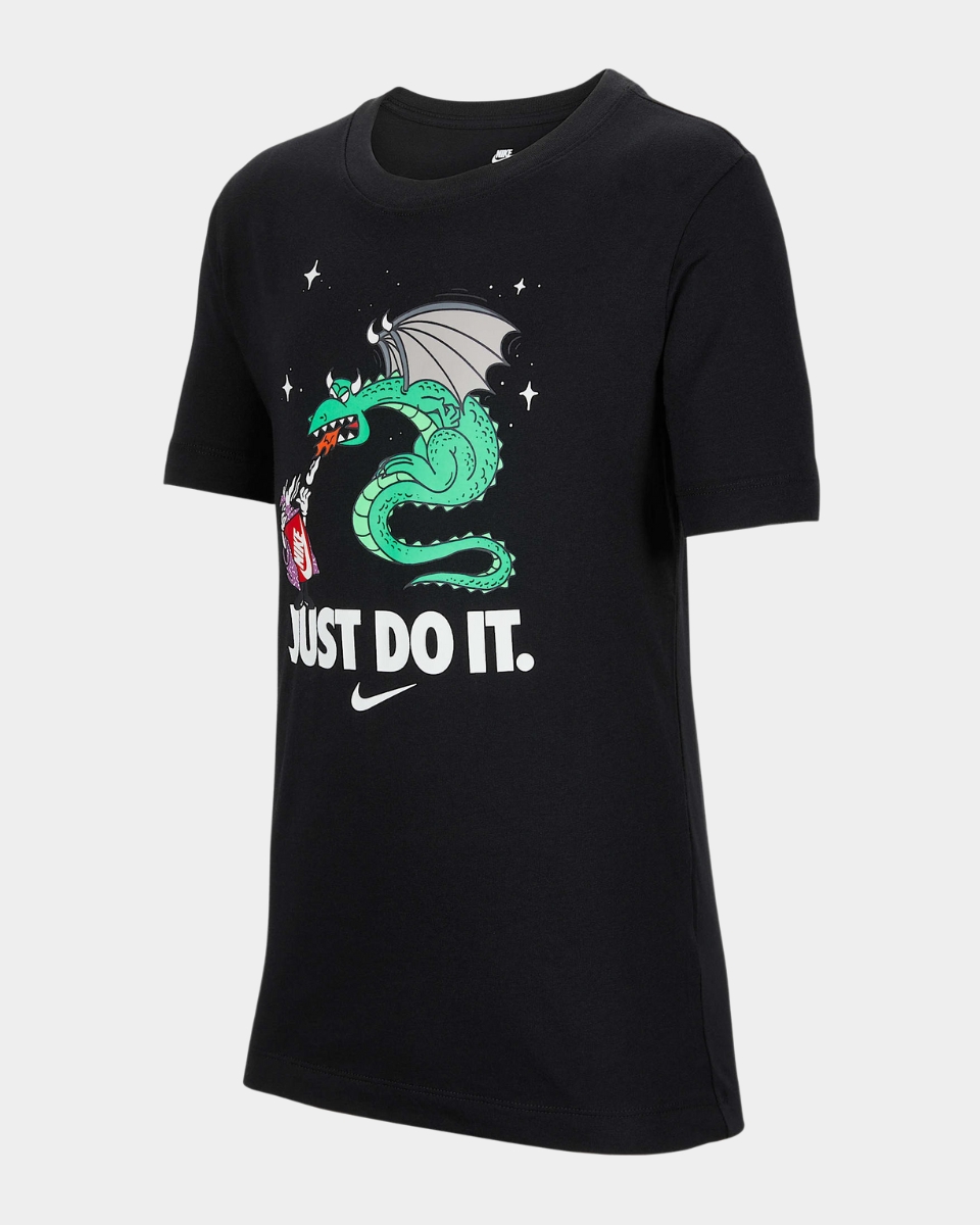 REMERA NIKE KIDS NEGRA HQ1602-010
