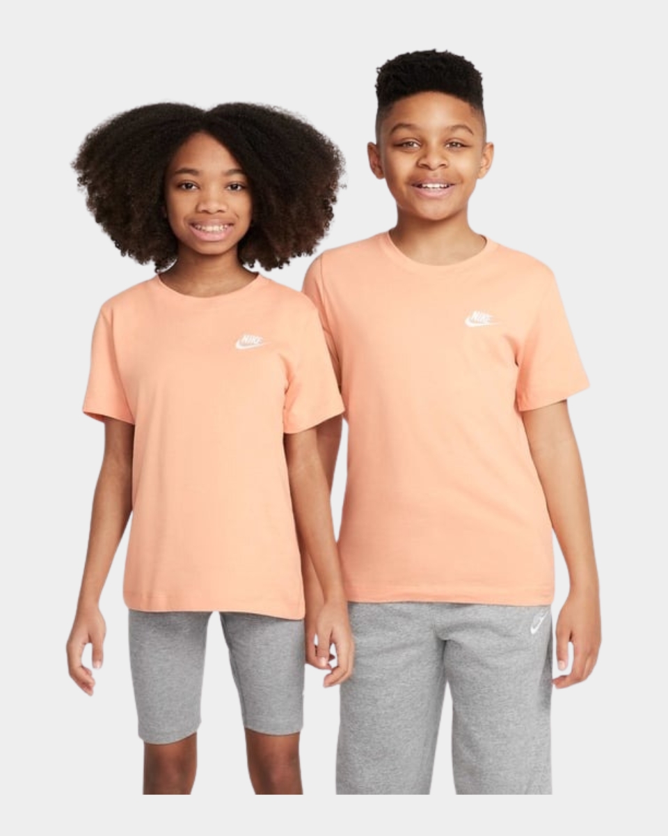 REMERA NIKE SPTCAS ALGODON NARANJA KIDS FZ5177-844