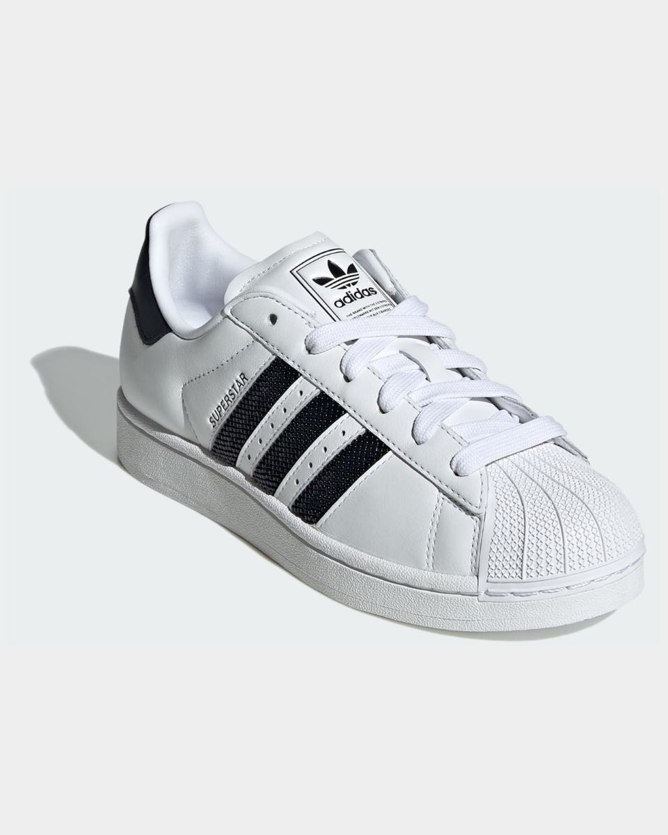 CALZADO ADIDAS SUPERSTAR II BLANCO Y NEGRO DAMA JP9678