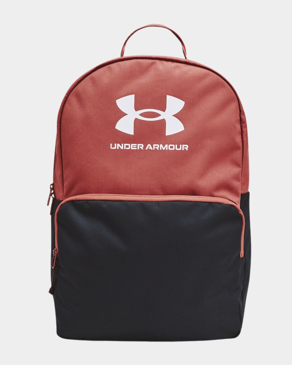 MOCHILA UA NEGRO CON CORAL U 1378415-611