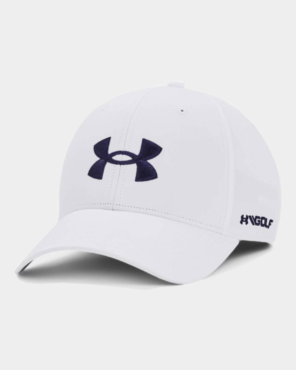 GORRA UA BLANCA LOGO AZUL 1361547-101