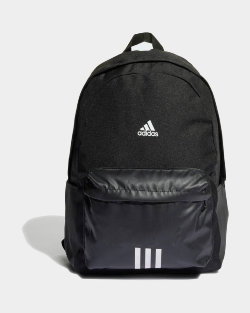 MOCHILA ADIDAS CLASSIC BOS NEGRA CON CUERINA HG0348