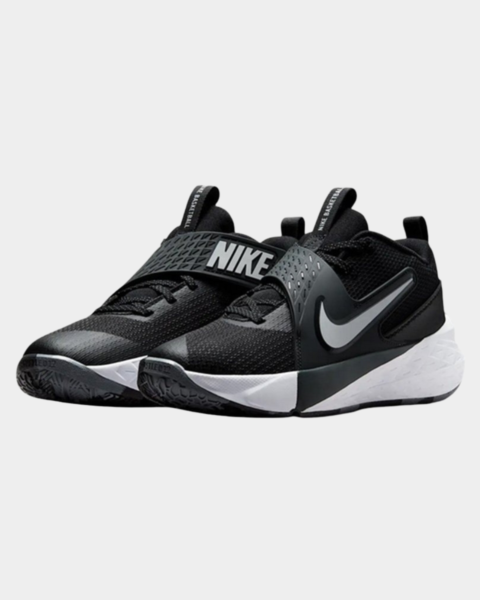 CALZADO NIKE TEAM HUSTLE NEGRO PIPA BLANCA BASQUET KIDS HF6279-002