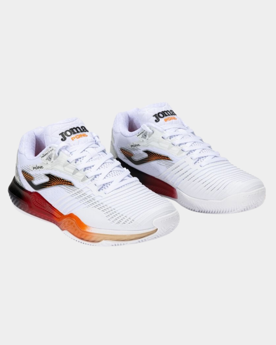 CALZADO JOMA PADEL BLANCO CON NARANJA MEN TPOIS2532C