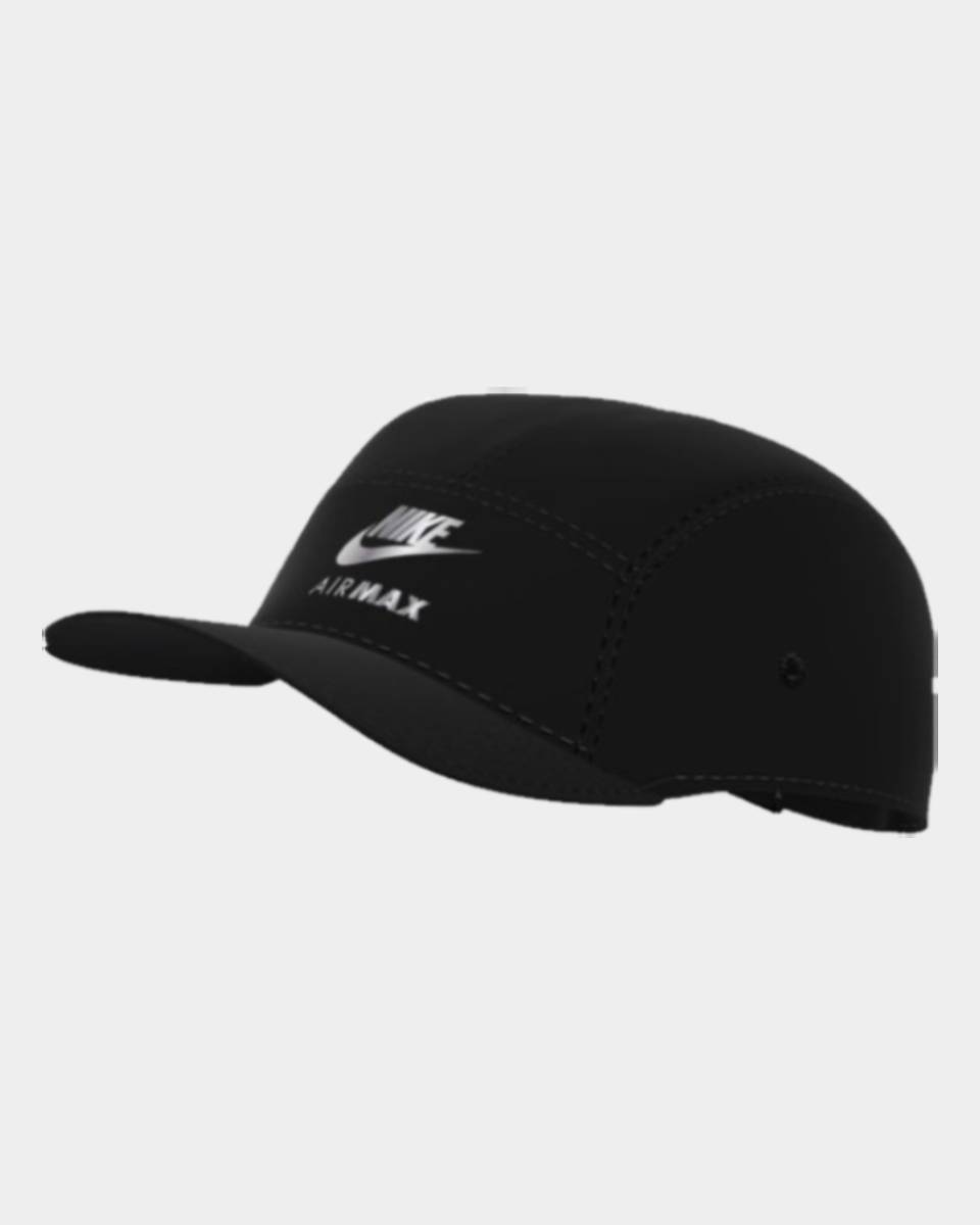 GORRA NIKE AIR MAX NEGRO LOGO PLATA HJ1903-010