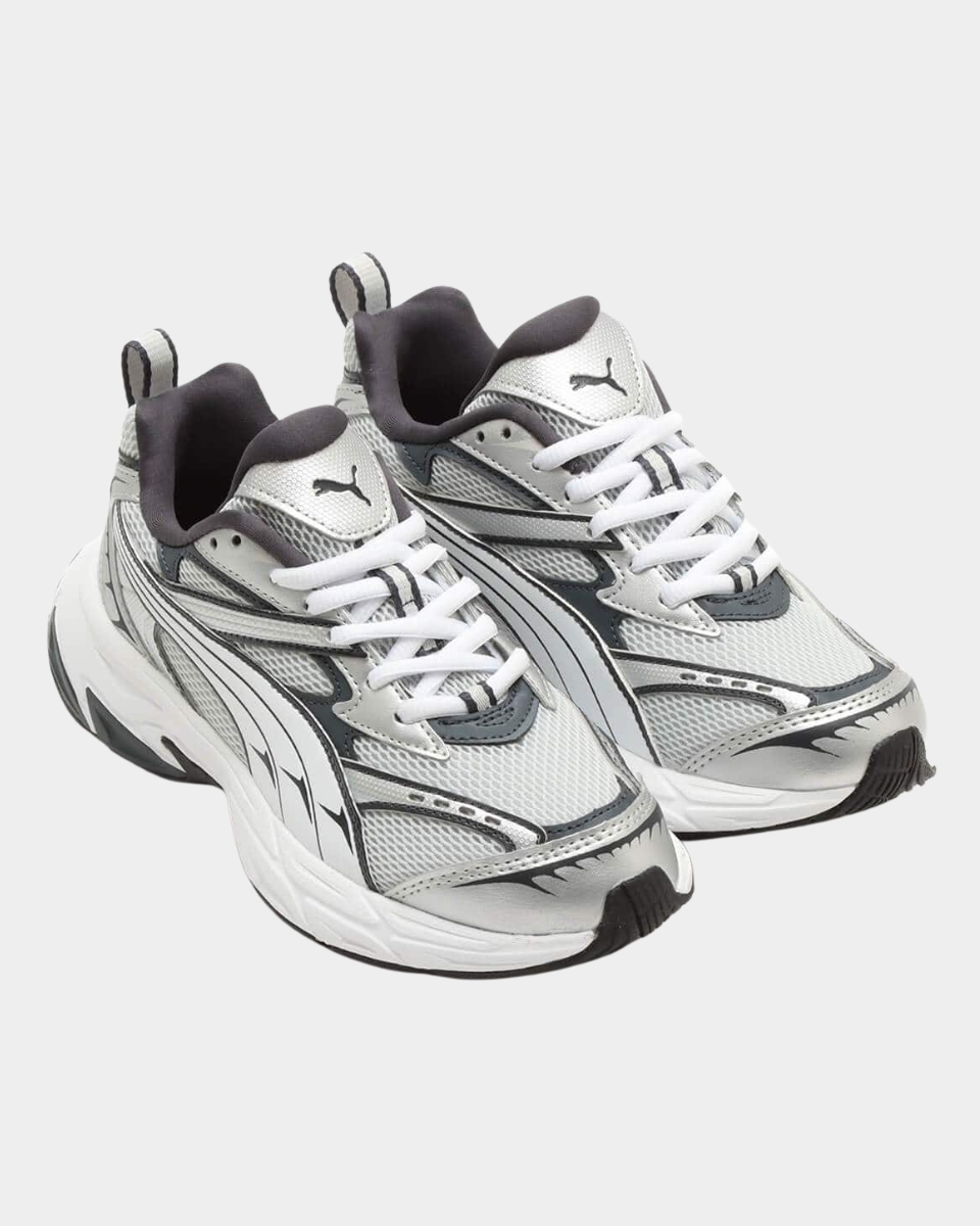 CALZADO PUMA MORPHIC GRIS CON PLATA DAMA 392724-16