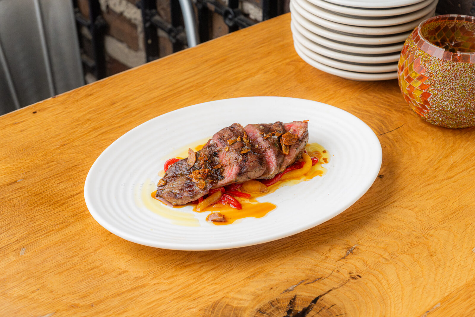 Iberico Pork Presa available on Father's Day during dinner.