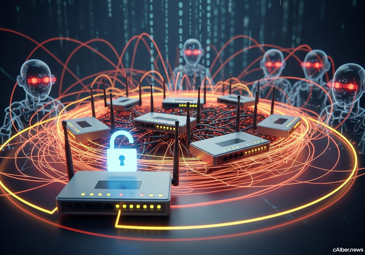 New VOIP botnet targets routers with default passwords, impacting 500 systems globally.