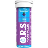 O.R.S Hydration Tablets (12 Soluble Tablets) - BLACKCURRANT