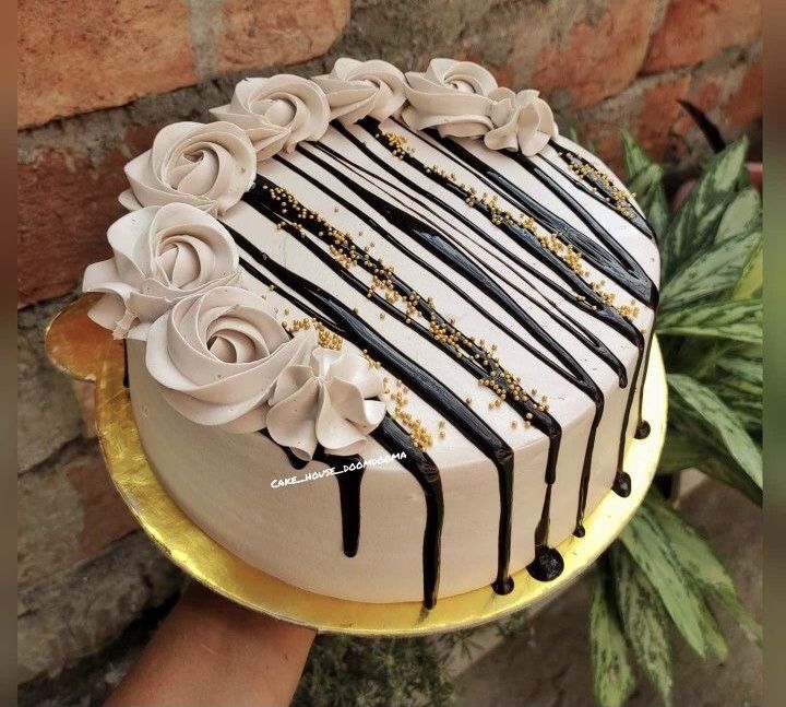 Single layer cake