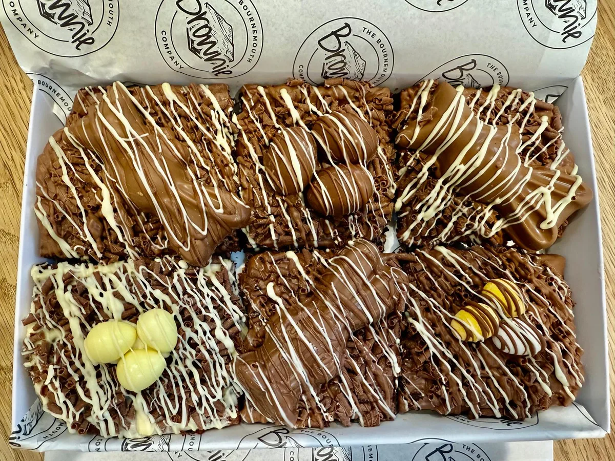 Easter Brownie Box