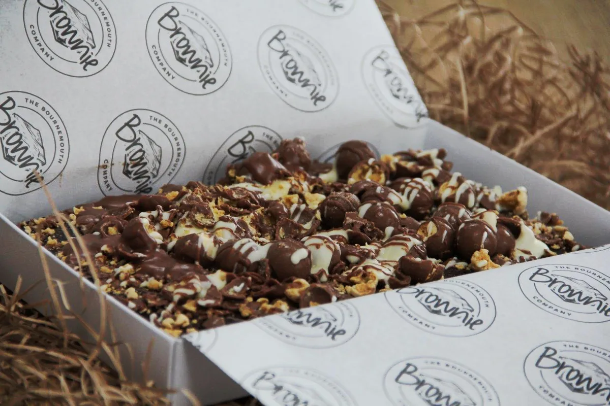Malteser Brownie Box