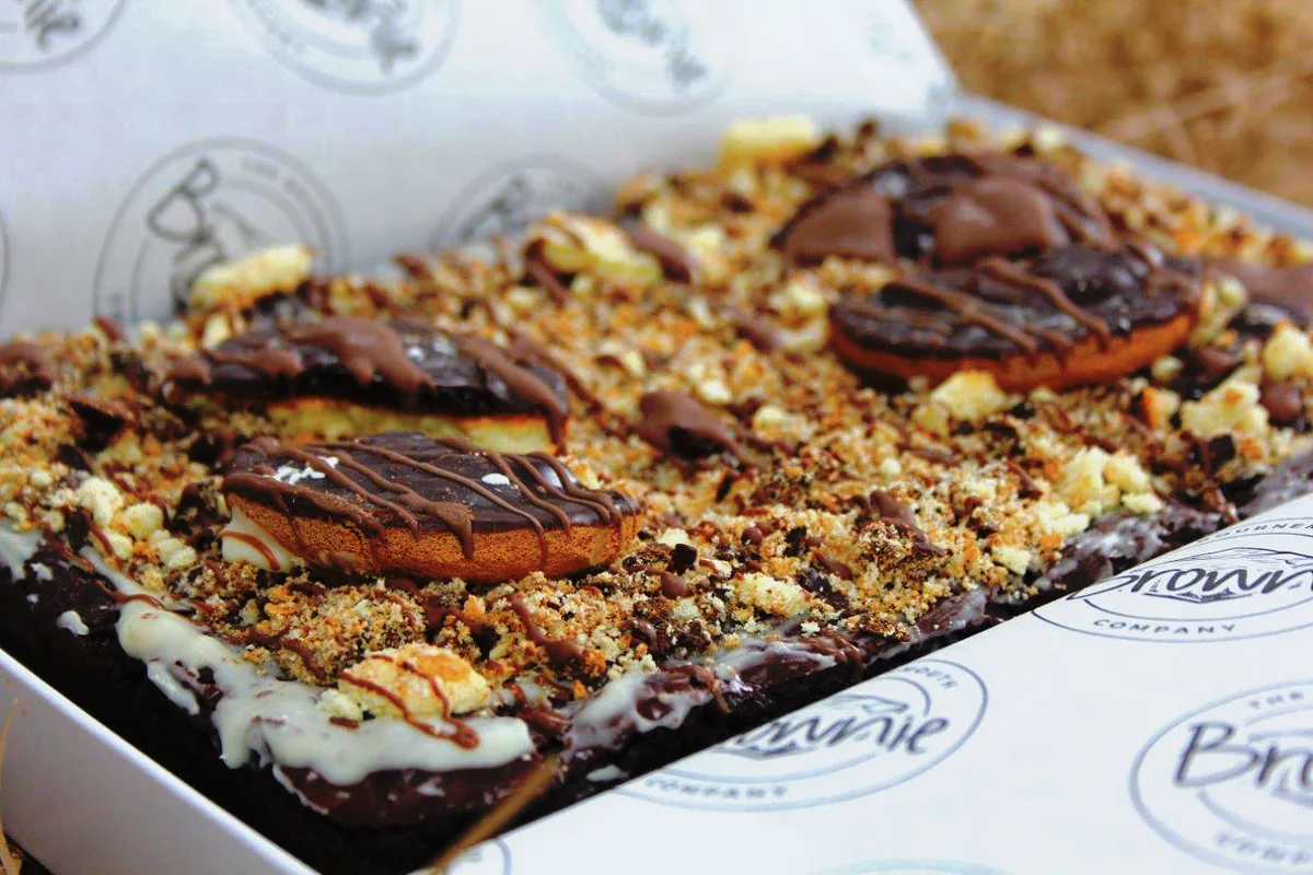Jaffa Cakes Brownie Box