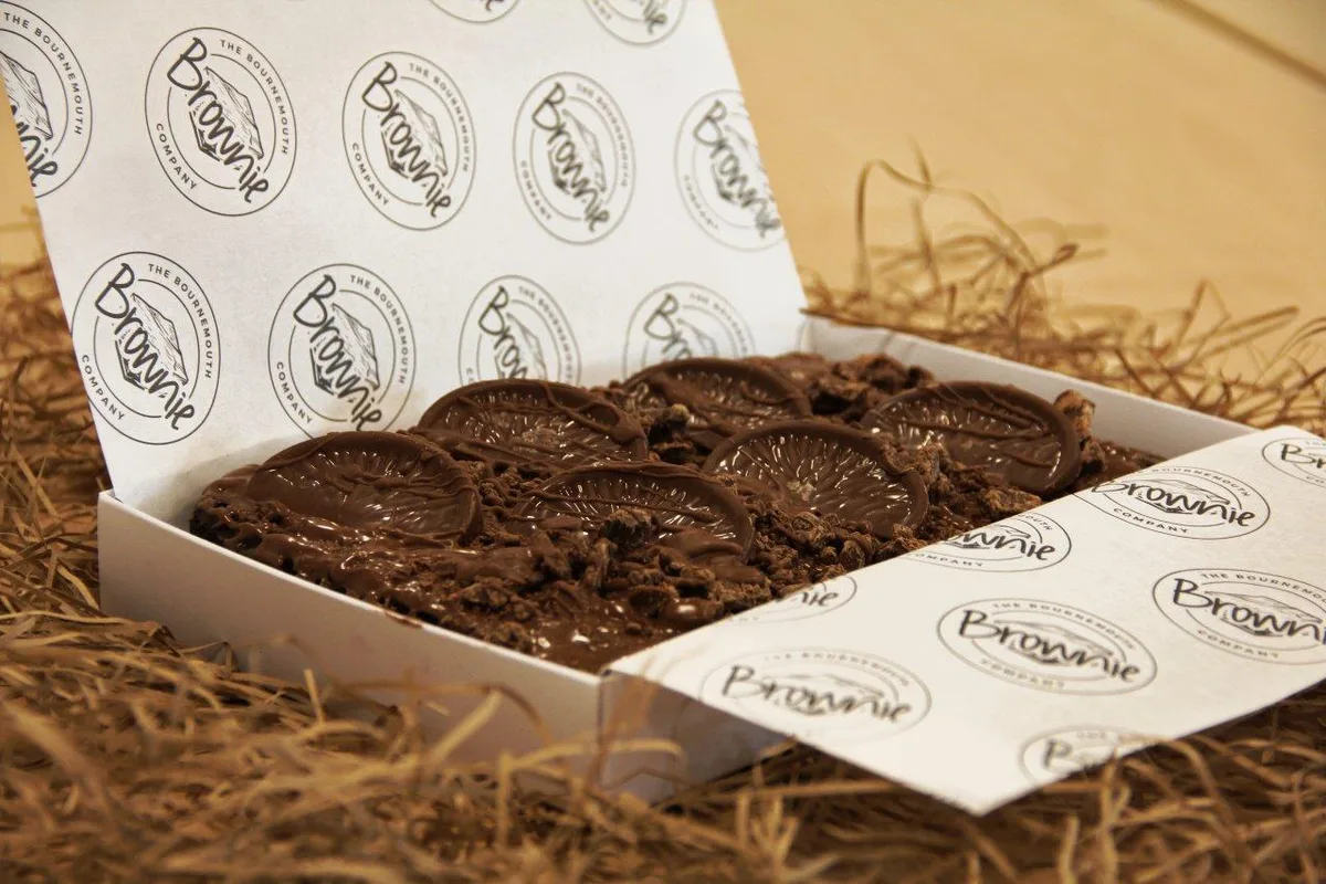 Terry's Chocolate Orange Brownie Box
