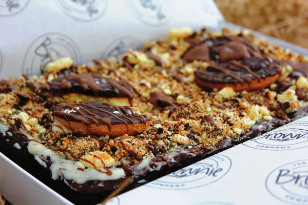 Hot Honey Jaffa Cakes Brownie Box